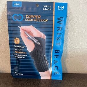 Copper Compression Wrist Brace
